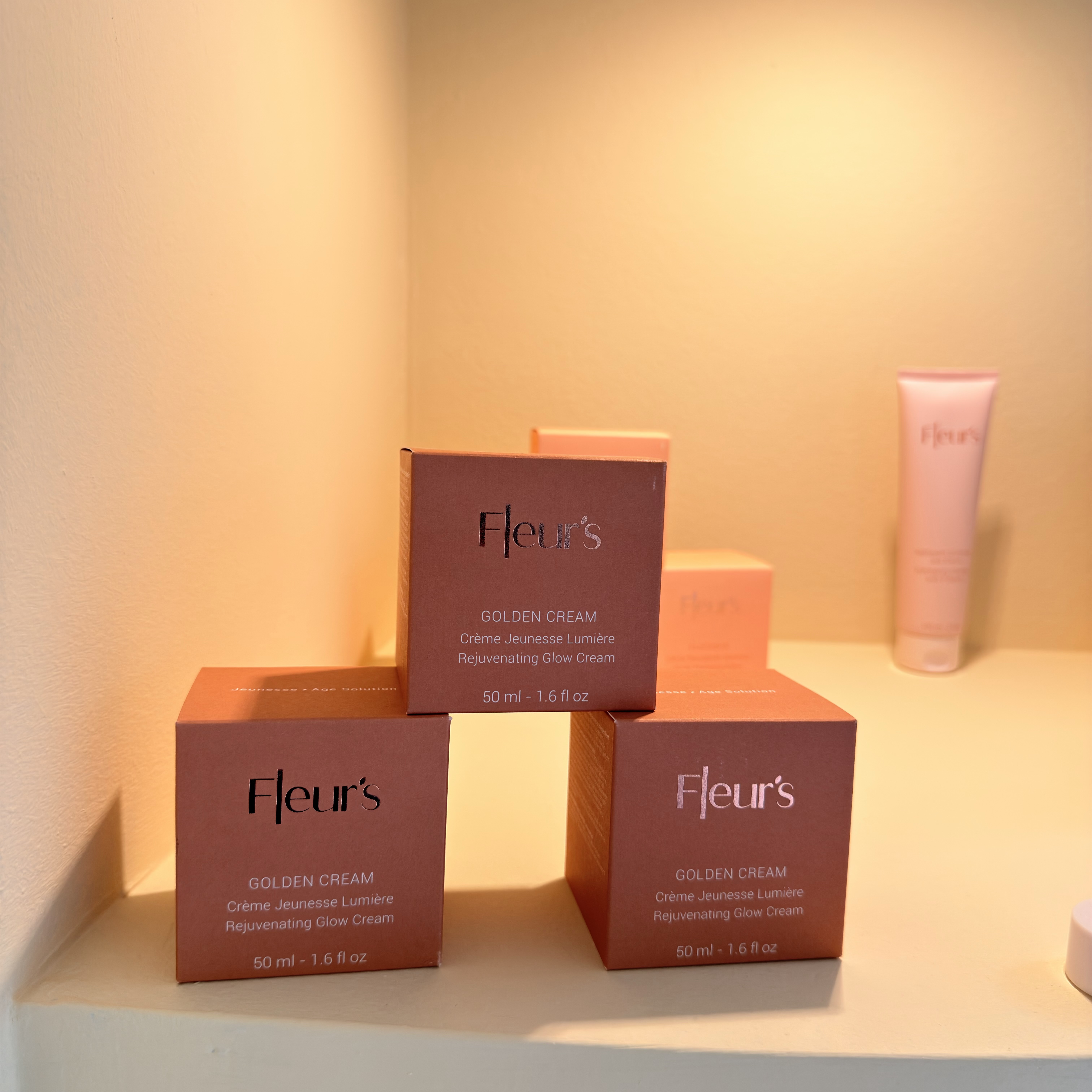 Fleur's Golden Cream products
